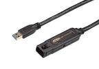 ATEN UE3310 USB cable USB 3.2 Gen 1 (3.1 Gen 1) 10 m USB A Black
