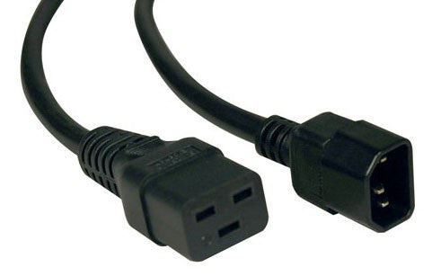 Eaton IEC C14/IEC C19, 10/16 A Black 2 m C14 coupler C19 coupler