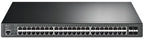 TP-Link Omada 48-Port Gigabit and 4-Port 10GE SFP+ L2+ Managed Switch with 48-Port PoE+