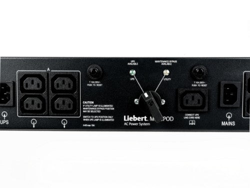 Vertiv Liebert MP2-210K power distribution unit (PDU) 4 AC outlet(s) 2U Black