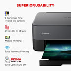 Canon PIXMA TS5350i Wireless Colour 3-in-One Inkjet Photo Printer, Black