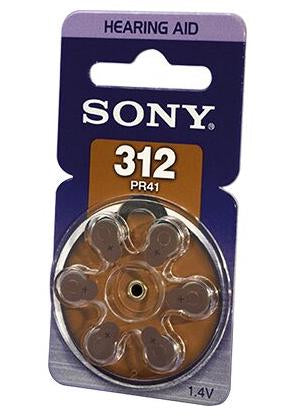 Sony PR312D6N household battery Single-use battery Zinc-Air