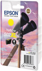 Epson C13T02W44010/502XL Ink cartridge yellow high-capacity, 470 pages 6,4ml for Epson XP 5100
