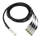 HPE 100Gb QSFP28 to 4x25Gb SFP28 3m Direct Attach Copper Cable