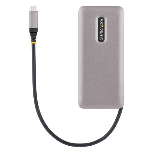 StarTech.com 4-Port USB-C Hub, 4x USB-C Ports, USB 3.2 Gen 2 (10Gbps) - Portable USB C Hub with 100W Power Delivery Pass-Through - USB Type C Hub w/ 12.6in/32cm Wrap-Around Cable