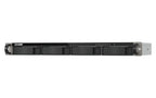 QNAP TS-432XeU NAS Rack (1U) 4 GB DDR4 0 TB QNAP QTS Black, Grey
