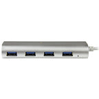 StarTech.com 4-Port USB Hub, USB A to 4x USB-A Ports, USB 5Gbps, Rugged Design, Bus-Powered, Portable Laptop USB 3.0 Hub