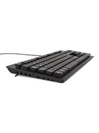 V7 Washable Antimicrobial Keyboard & Mouse Combo, USB, Optical, IP68Spec, Waterproof