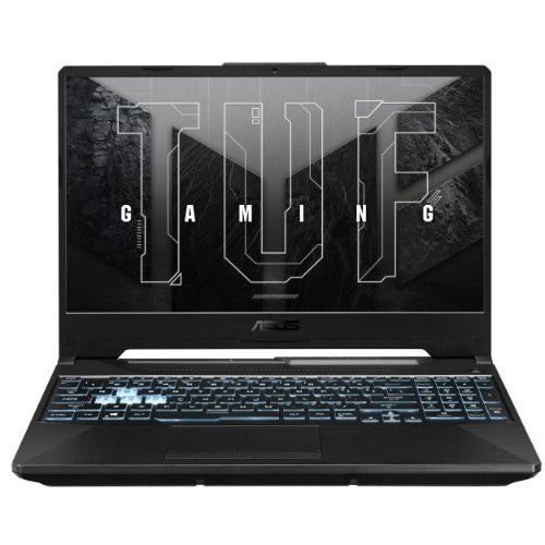 ASUS TUF Gaming A15 FA506NF-HN008W laptop AMD Ryzen™ 5 7535H 39.6 cm (15.6") Full HD 16 GB DDR5-SDRAM 512 GB SSD NVIDIA GeForce RTX 2050 Wi-Fi 6 (802.11ax) Windows 11 Home Belgian Black