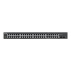 Zyxel GS1900-48HP Managed L2 Gigabit Ethernet (10/100/1000) Power over Ethernet (PoE) 1U Black