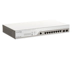 D-Link 10-Port Gigabit PoE+ Nuclias Smart Managed Switch including 2x SFP Ports