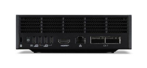 Acer Veriton GN100 AI-006 GB10 128 GB LPDDR5x-SDRAM 2 TB SSD DGX OS Mini PC Workstation Black, Grey