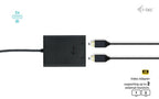 i-tec USB-C Dual 4K/60Hz (single 8K/30Hz) DP Video Adapter