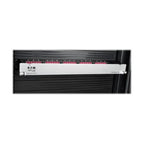 Tripp Lite N48K-15M8L60-B 40/100Gb Fiber Breakout Patch Panel, 40Gb to 4 x 10Gb, 100Gb to 4 x 25Gb, 15 MTP QSFP to 60 LC Duplex OM4 50/125 Multimode Ports, 1U