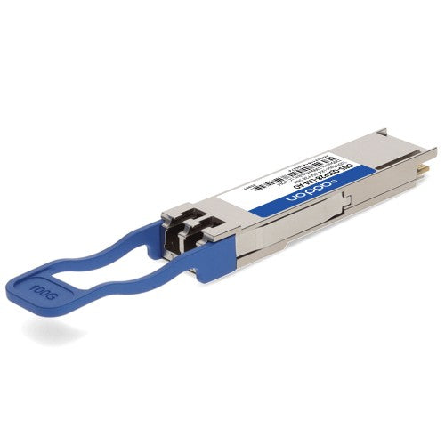 AddOn Networks Cisco ONS-QSFP28-LR4 Compatible TAA 100GBase/OTU4-LR4 QSFP28 Transceiver (SMF, 1295nm to 1309nm, 10km, LC, DOM)