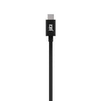 Juice JUI-CABLE-TYPEC-TYPEC-1M-RND-BLK USB cable 2 m USB 3.2 Gen 1 (3.1 Gen 1) USB A USB C Black