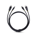 StarTech.com 10ft (3m) DisplayPort and USB 5Gbps KVM Cable, 4K 60Hz, Universally Compatible DP 1.2/USB 3.0 Combo Cable for KVM Switches