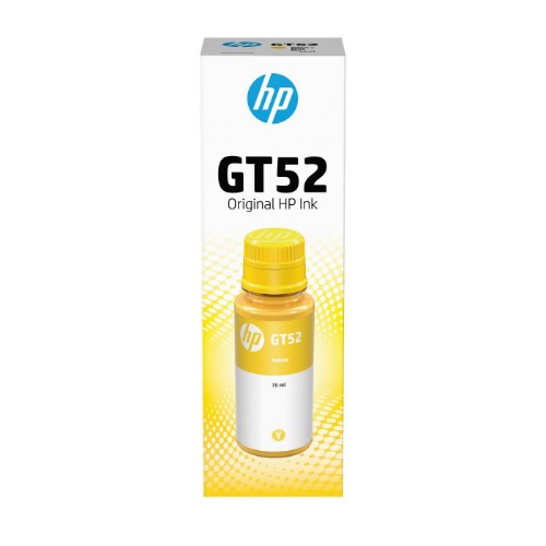 HP M0H56AE/GT52 Ink cartridge yellow, 8K pages 70ml for HP DeskJet GT 5800/Ink Tank Wireless 415/Smart Tank 515
