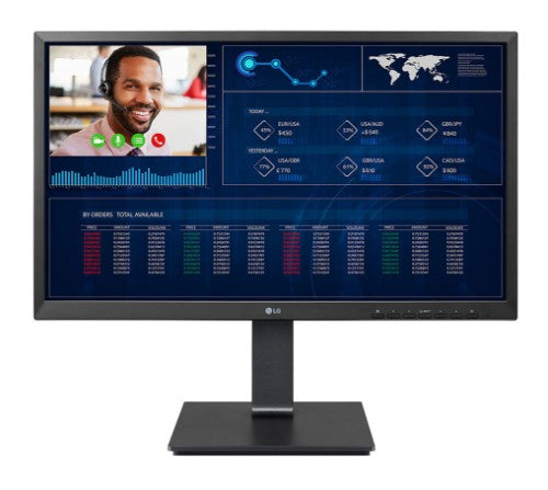 LG 24CQ650N-6N Intel® Celeron® N5105 60.5 cm (23.8") 1920 x 1080 pixels All-in-One thin client 4 GB DDR4-SDRAM 16 GB eMMC Wi-Fi 6 (802.11ax) Black