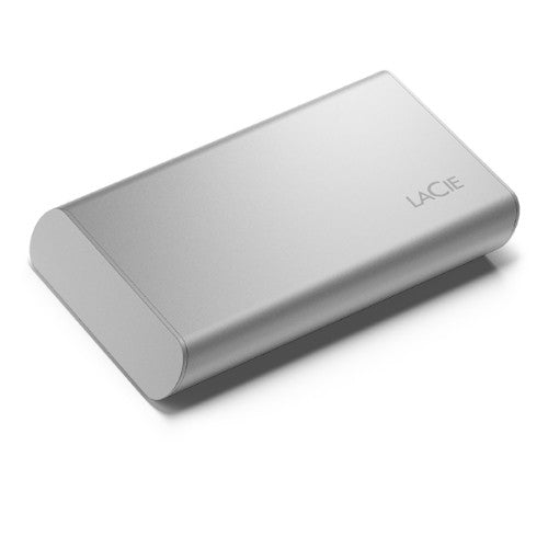 LaCie STKS1000400 external solid state drive Thunderbolt technology 1 TB USB Type-C 3.2 Gen 2 (3.1 Gen 2) Silver