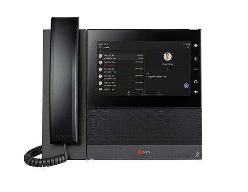 HP Poly CCX 600 Business Media Phone for Microsoft Teams and PoE-enabled