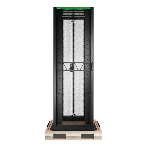 APC NetShelter SX Advanced Rack, High Strength, 52U, 2436H x 800W x 1295D mm, with Shock Package, Black