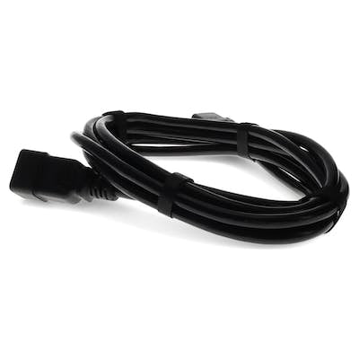 AddOn Networks ADD-C132C1414AWG0-5M power cable Black 0.5 m IEC C13 IEC C14