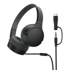 Belkin SoundForm Mini Headset Wired Head-band Calls/Music USB Type-C Black