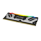 Kingston Technology FURY 48GB 8000MT/s DDR5 CL38 DIMM (Kit of 2) Renegade RGB Silver