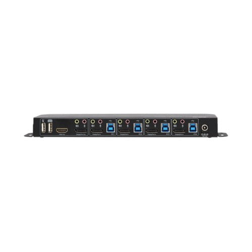 Tripp Lite B005-DPUA4 4-Port DisplayPort/USB KVM Switch - 4K 60 Hz, HDR, HDCP 2.2, IR, DP 1.4, USB Sharing
