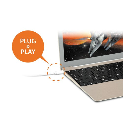 j5create JDA213 HDMI™ to VGA Adapter, White