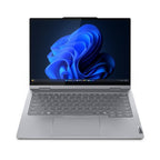 Lenovo ThinkBook 14 2-in-1 G5 IAU Intel Core Ultra 5 225U Hybrid (2-in-1) 35.6 cm (14") Touchscreen WUXGA 16 GB DDR5-SDRAM 512 GB SSD Wi-Fi 6E (802.11ax) Windows 11 Pro UK English Grey
