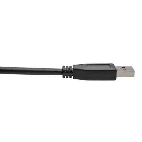 Tripp Lite U428-C03-G2 USB-C to USB-A Cable (M/M), USB 3.2 Gen 2 (10 Gbps), USB-IF Certified, Thunderbolt 3 Compatible, 3 ft. (0.91 m)
