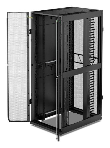 APC NetShelter SX Networking Enclosure, 42U, 1991H x 750W x 1070D mm, wtih Sides, Black