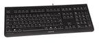 CHERRY KC 1000 keyboard USB QWERTY Nordic Black