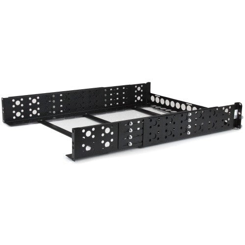 StarTech.com 2U Universal Rack Mount Rails - for 19in Server Rack Enclosure or Cabinet - Adjustable A/V Rack Rails