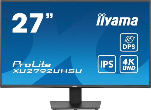 iiyama ProLite 27’’ IPS technology panel featuring 4K resolution and Dynamic Power Saving (DPS)