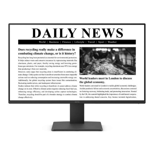 BenQ GW2491 LED display 60.5 cm (23.8") 1920 x 1080 pixels Full HD Black