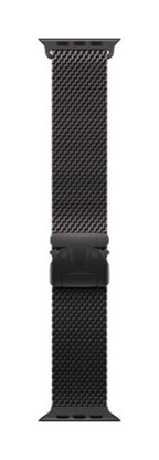Apple 49mm Black Titanium Milanese Loop - Medium
