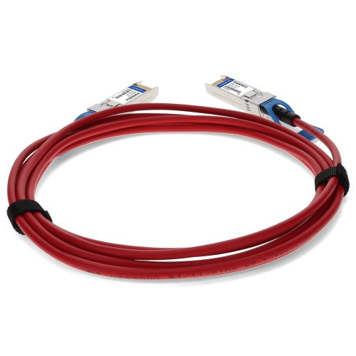 AddOn Networks SFP-1GB-PDAC1M-RD-C-AO InfiniBand/fibre optic cable 1 m SFP+ DAC Red