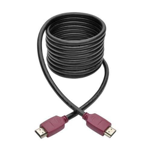 Tripp Lite P569-010-CERT 4K HDMI Cable with Ethernet (M/M) - 4K 60 Hz, Gripping Connectors, 10 ft.