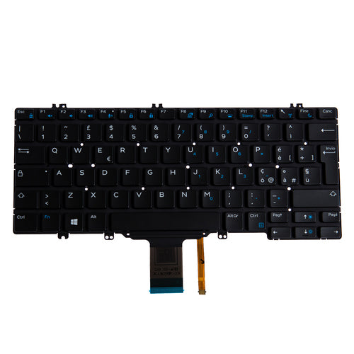 Origin Storage Dell Notebook Keyboard Italian Backlit 83 Keys SP