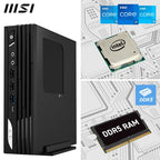 MSI PRO DP21 14M Intel Core i5 14400 ( 14th Gen Desktop CPU ), Barebone, DP21 14M, SFF, Mini Computer, HTPC, (NO RAM, NO Storage, NO OS), Intel Graphics/DDR5/HDMI/LAN/WiFi 6E/BT 5.3 - PRO DP21 14M i5 14400 BB