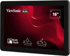 Viewsonic XF1630 15.6” Open Frame Touch Monitor for 24/7 Continuous Operation