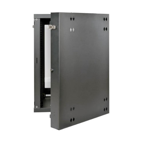 Tripp Lite SRW18USDPG SmartRack 18U UPS-Depth Wall-Mount Half-Height Rack Enclosure, Clear Acrylic Window, Hinged Back