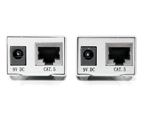StarTech.com RS232 Serial over Cat5 Extender, 1 km (3300 ft) Range, Plug & Play, No Software, DB9 Serial Extension - TAA
