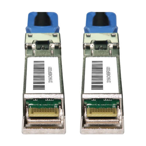 Eaton SFP28 to SFP28 25GbE Passive Twinax Copper Cable (M/M), SFP-H25G-CU1M Compatible, Black, 5 m (16.4 ft.)