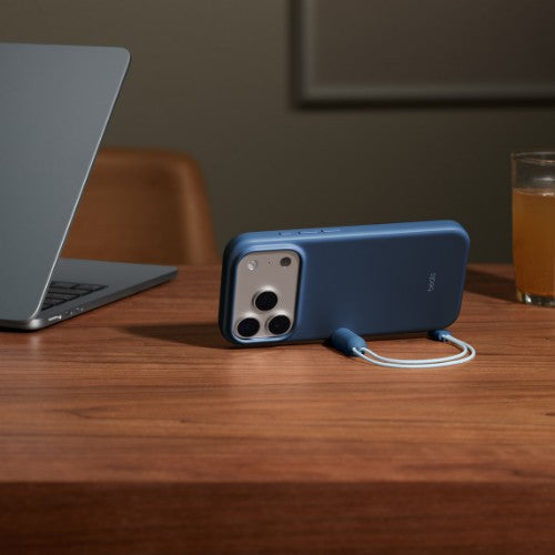 Apple Beats iPhone 17 Pro Kickstand Case with MagSafe and Camera Control - Bedrock Blue