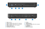 Hypertec ProDock Station - Universal Multi-Display Docking Station