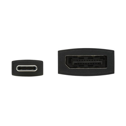 Tripp Lite U444-06N-DP8B USB-C to DisplayPort Active Adapter Cable with Equalizer (M/F), UHD 8K, HDR, DP 1.4, Black, 6 in. (15.2 cm)